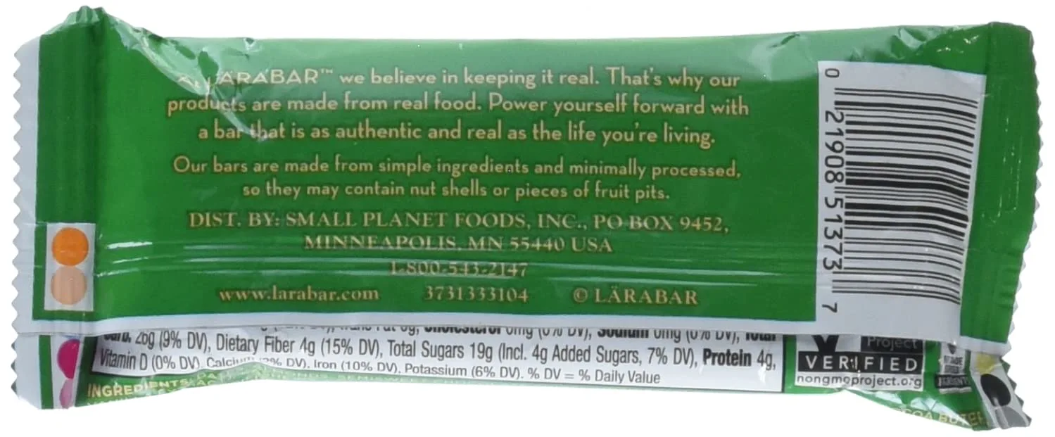 LARABAR BAR MNT CHP BROWNIE 1.6OZ (Pack of 2)