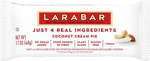 Larabar, Bar Coconut Cream Pie, 1.7 Ounce (Packaging May Vary)