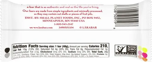 Larabar, Bar Coconut Cream Pie, 1.7 Ounce (Packaging May Vary)