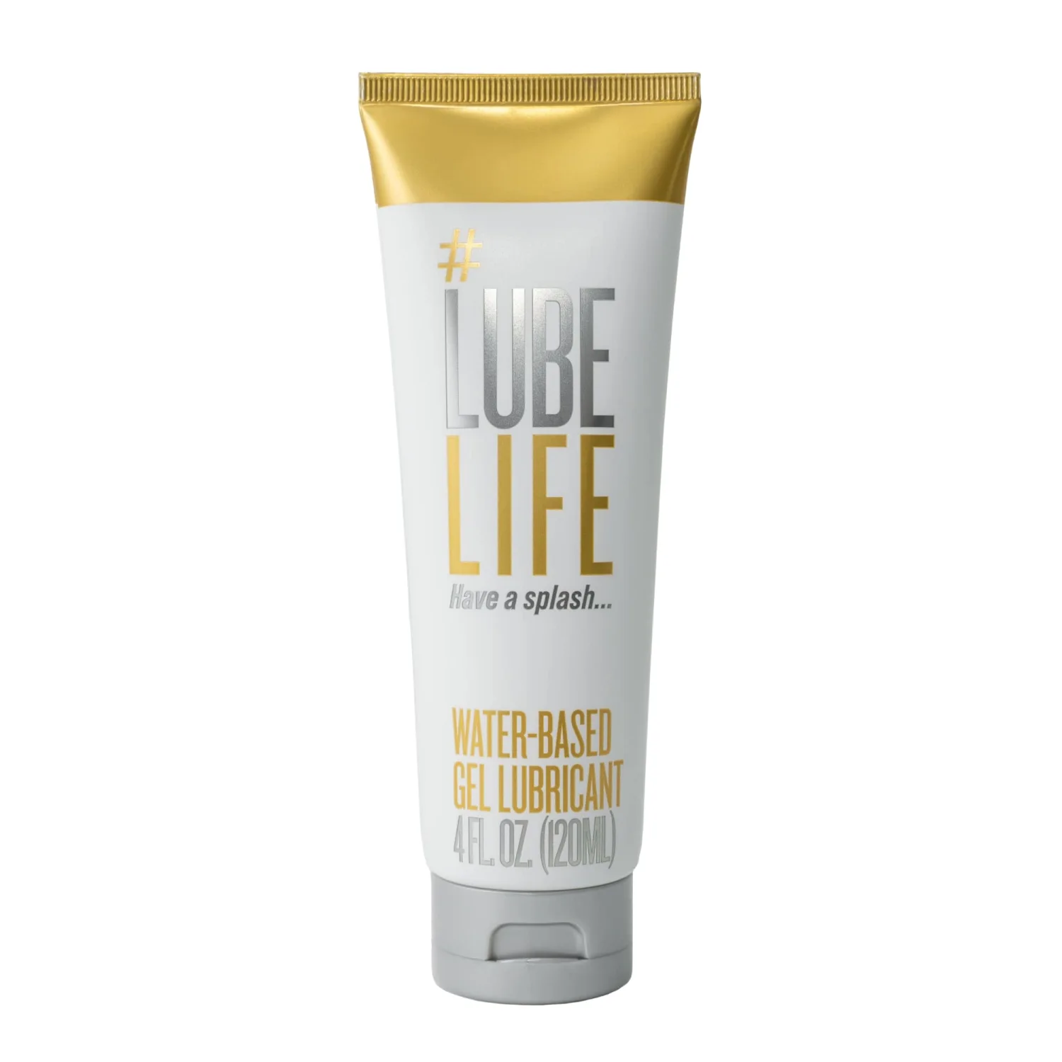 Lube Life Thick Water-Based Gel Lubricant, Jelly Lube for Men, Women and Couples, 4 Fl Oz