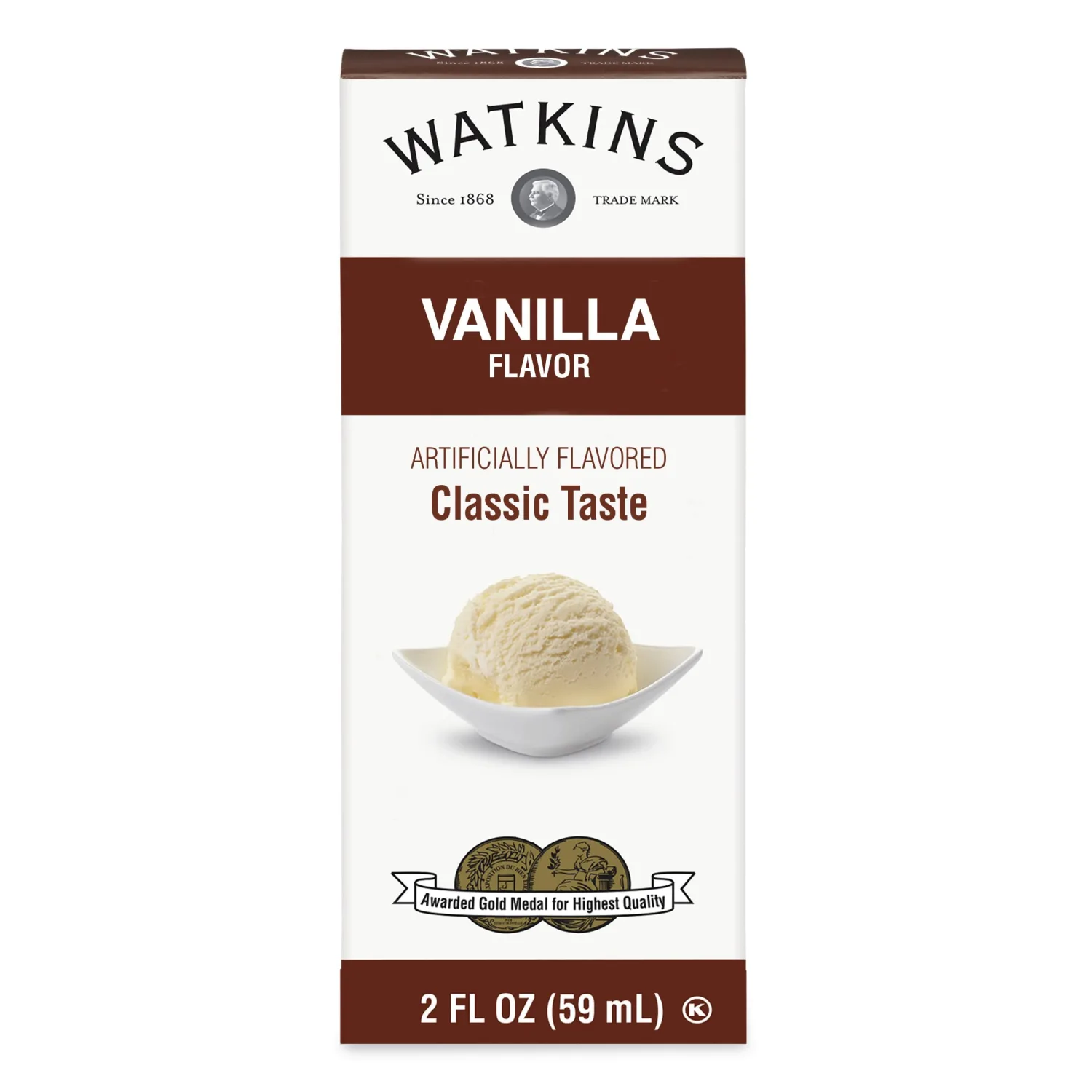 Watkins Vanilla Flavor, 2 oz. Bottle, 1-Pack