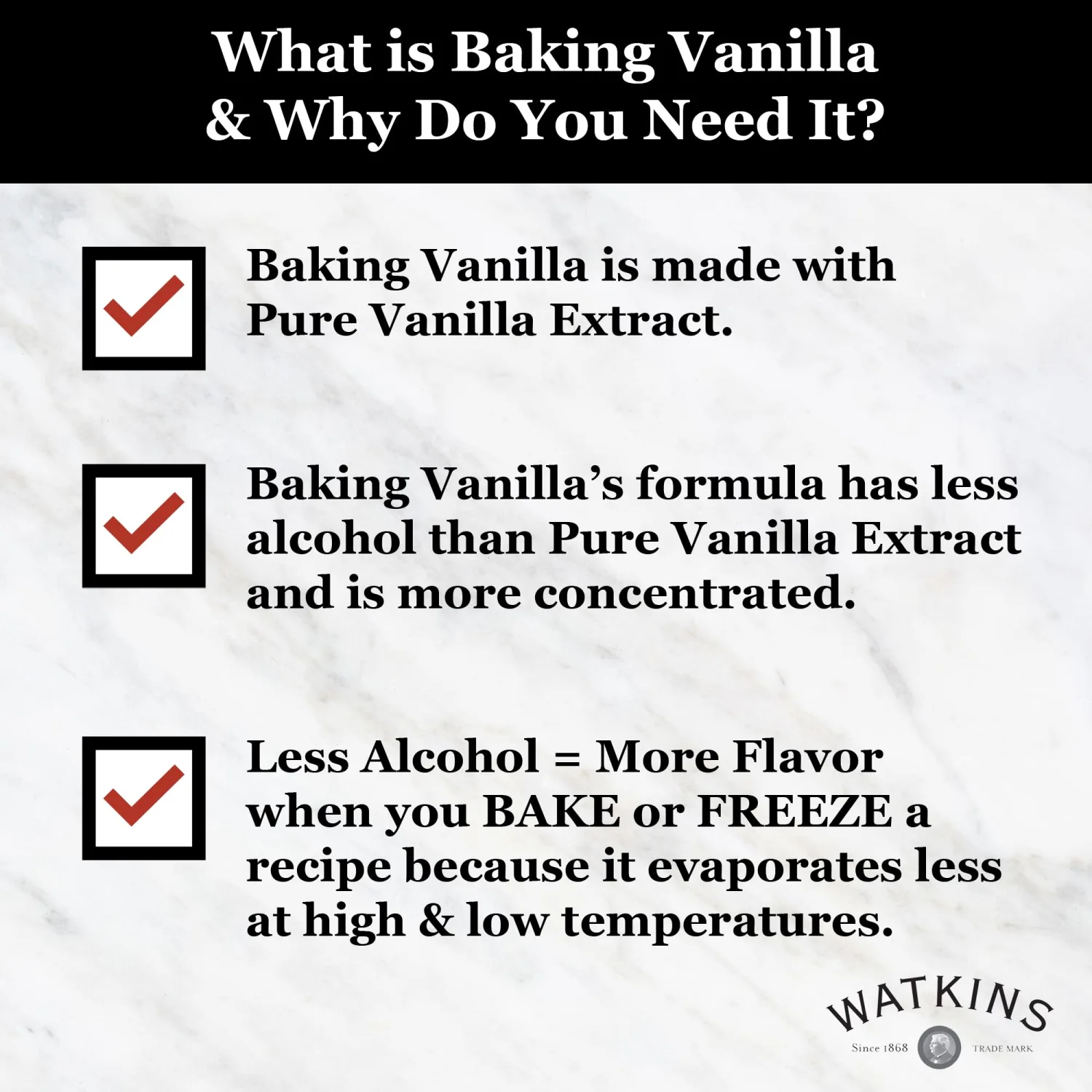 Watkins Organic Original Gourmet Baking Vanilla, with Pure Vanilla Extract, 2 oz. Bottle, 1-Pack