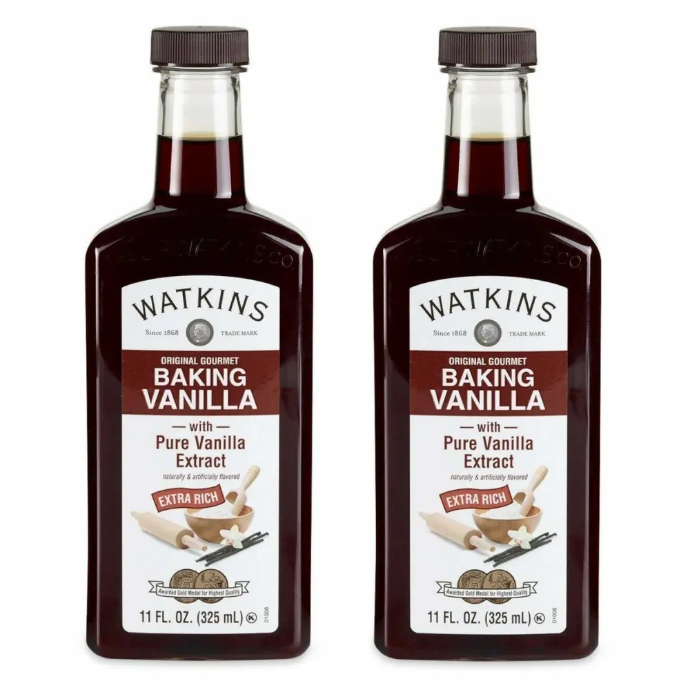 Watkins Original Extract, Baking Vanilla, 11 Ounce (Pack of 2)