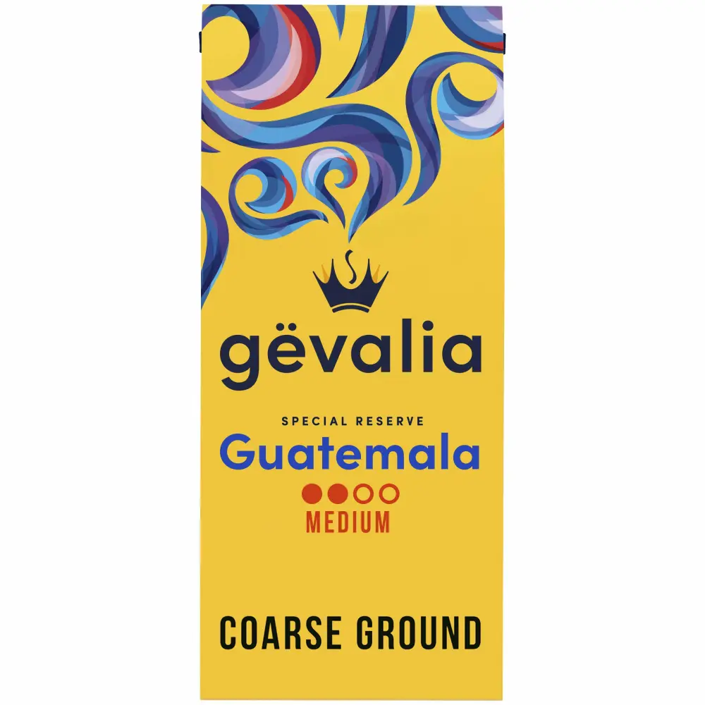 Gevalia Special Reserve Guatemala Single Origin Medium Roast Coarse Ground Coffee (10 oz Bag)