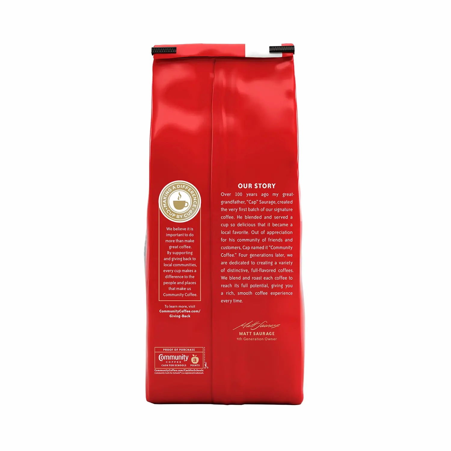 Community Coffee Café Special Medium Dark Roast Ground Coffee, 32 Ounce Bag