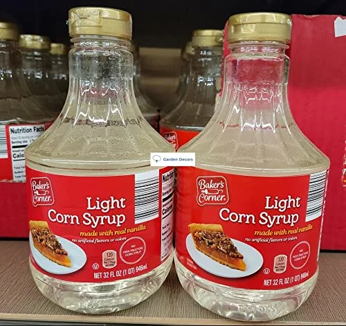 Baker's Corner Light Corn Syrup 32fl oz 946ml (Two Bottles)