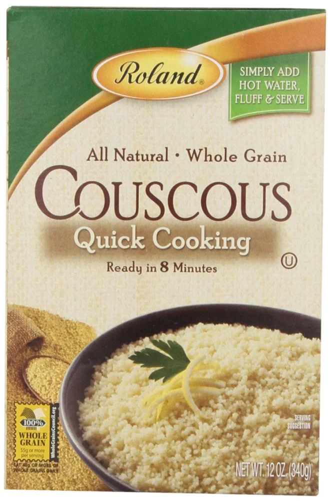 Roland Foods Quick Cooking Couscous, 12 Ounce, Pack of 12