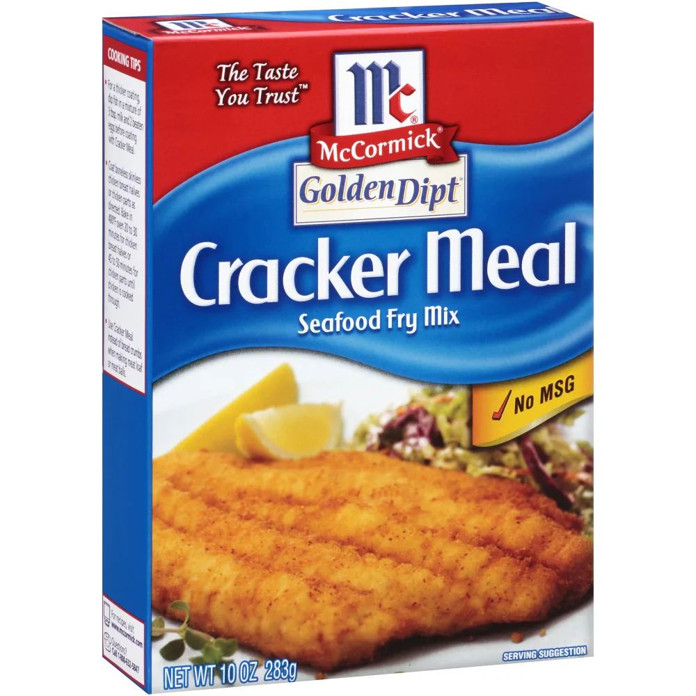 McCormick Golden Dipt Cracker Meal Seafood Fry Mix, 10 oz