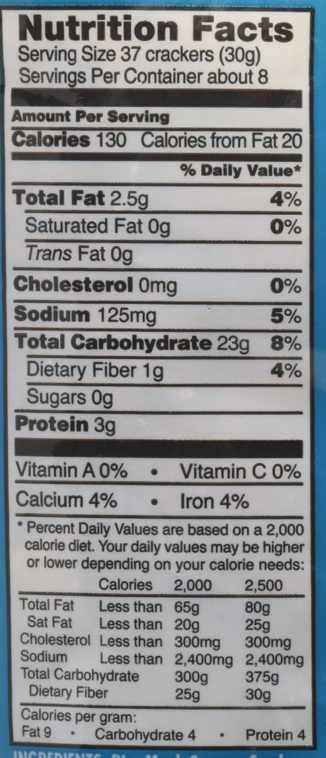 Trader Joe's Original Savory Thin Mini Crackers 8oz(227g)