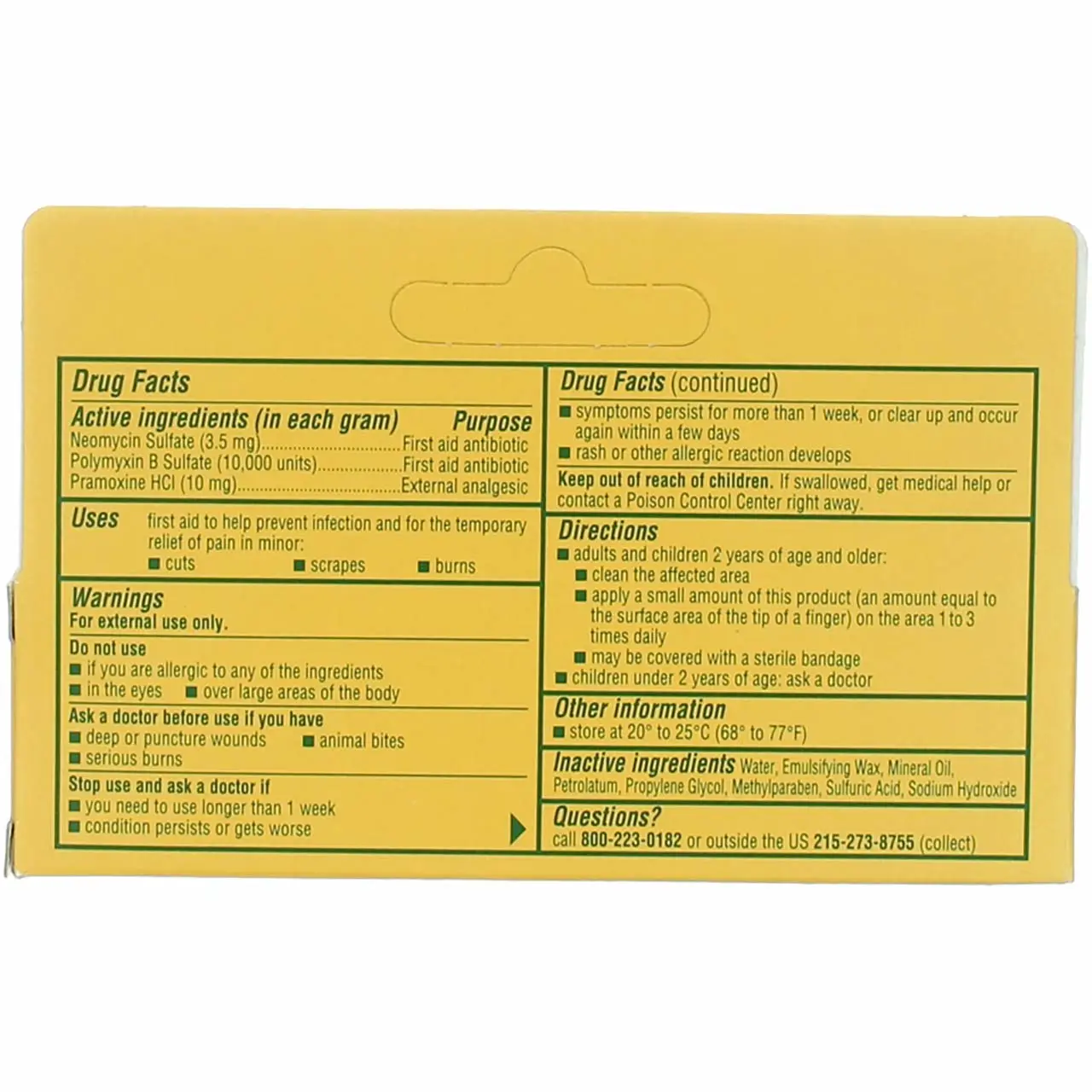Neosporin + Pain Relief Dual Action Cream,.5 Oz (Pack of 2)