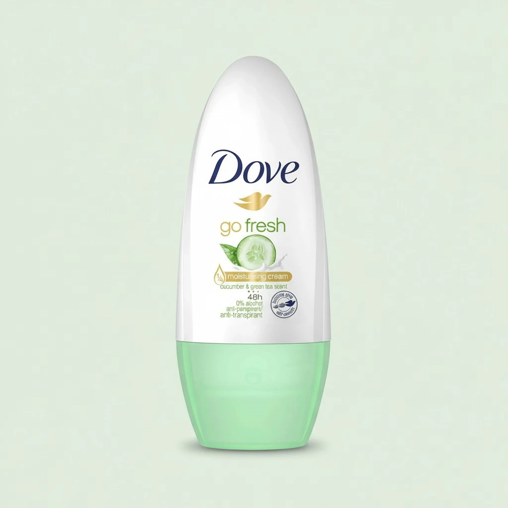 Dove Go Fresh Cucumber Roll-On Anti-Perspirant Deodorant 50 ml - Pack of 3