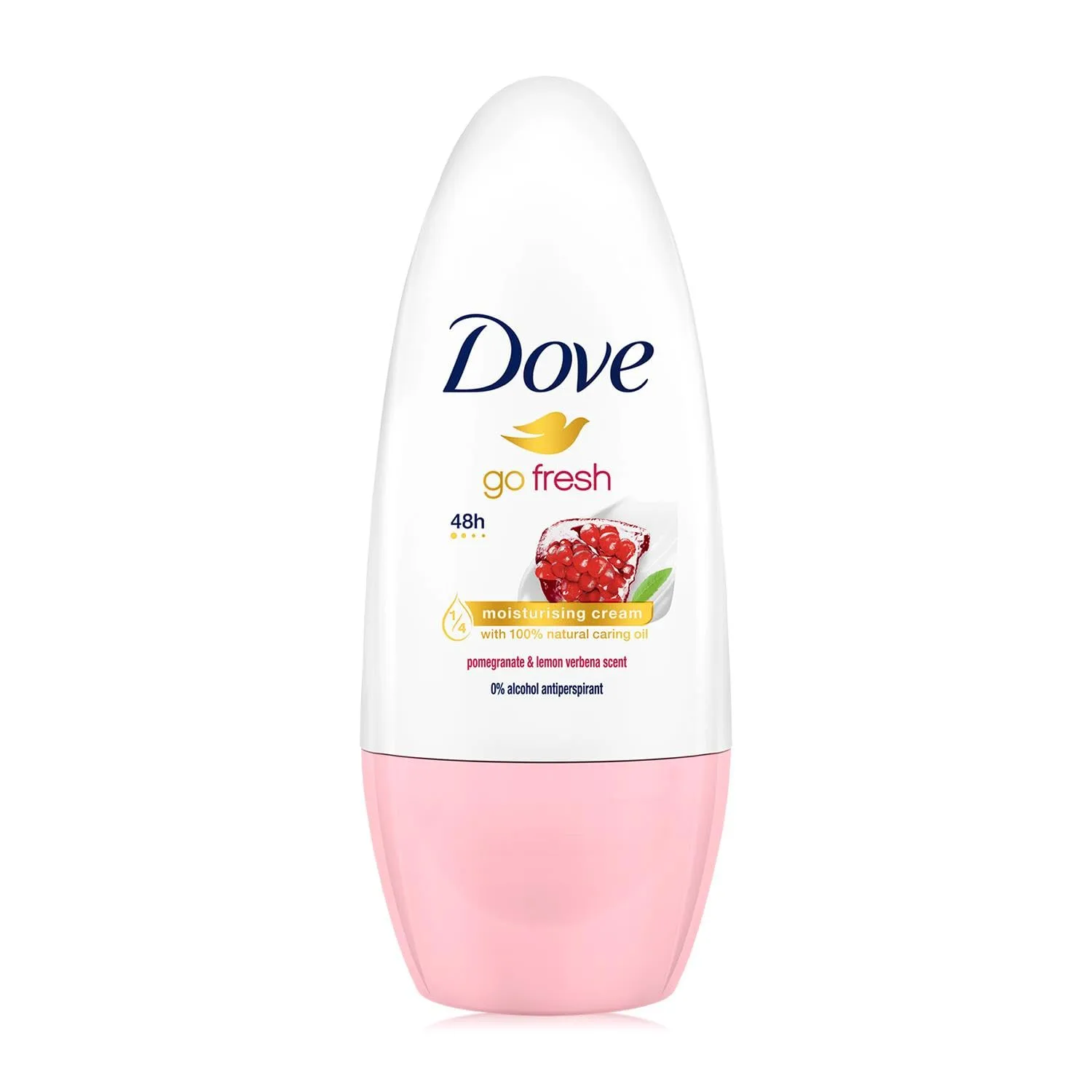 Dove Go Fresh Roll-On Deodorant with Pomegranate and Lemon-Verbena Scent (6 x 50 ml)