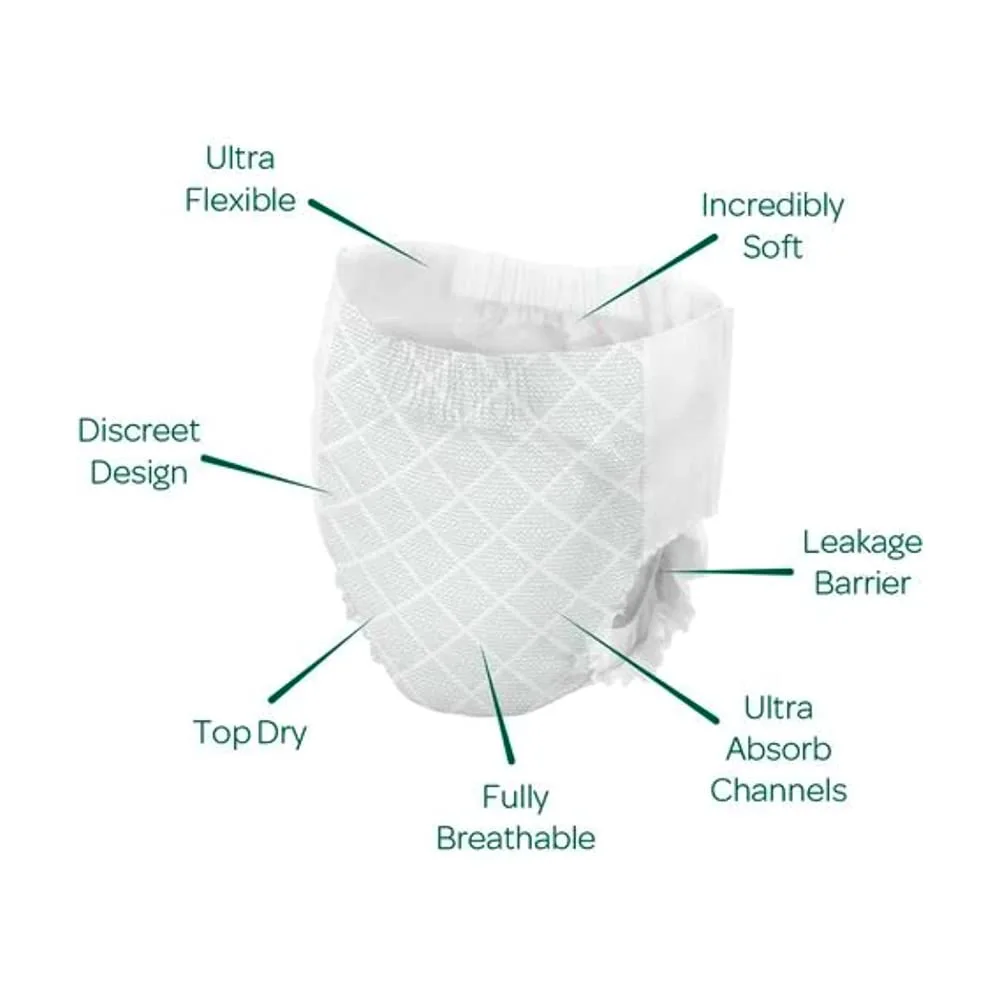 Bambo Nature Premium Dreamy Night Pants: Girls 4-7 years, 10 Count