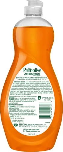 Palmolive Ultra Liquid Dish Soap, Antibacterial - 20 fluid ounce