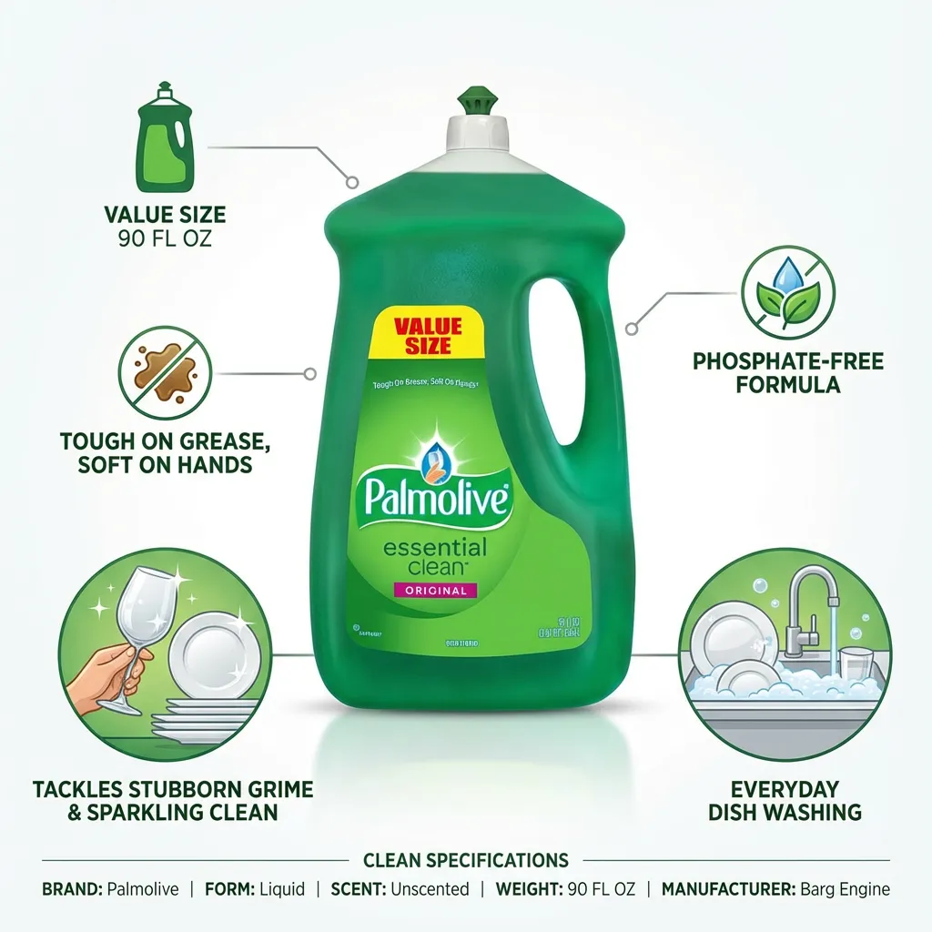 Palmolive Original Liquid Dish Detergent, 90 fl oz (1)