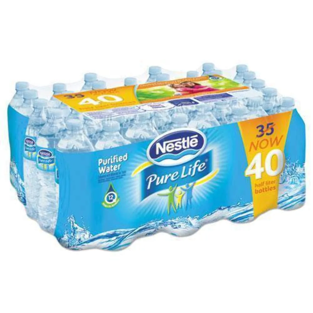 CAMEO - Pure Life, Purified Water, 676 Fl Ounce (16.9oz / 80 pack)