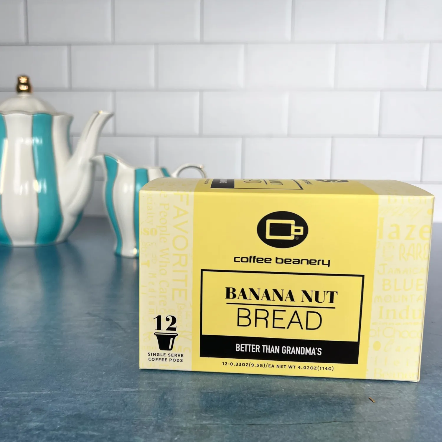 Banana Nut Bread Coffee Pods by Coffee Beanery | 12ct Medium Roast Arbica Coffee