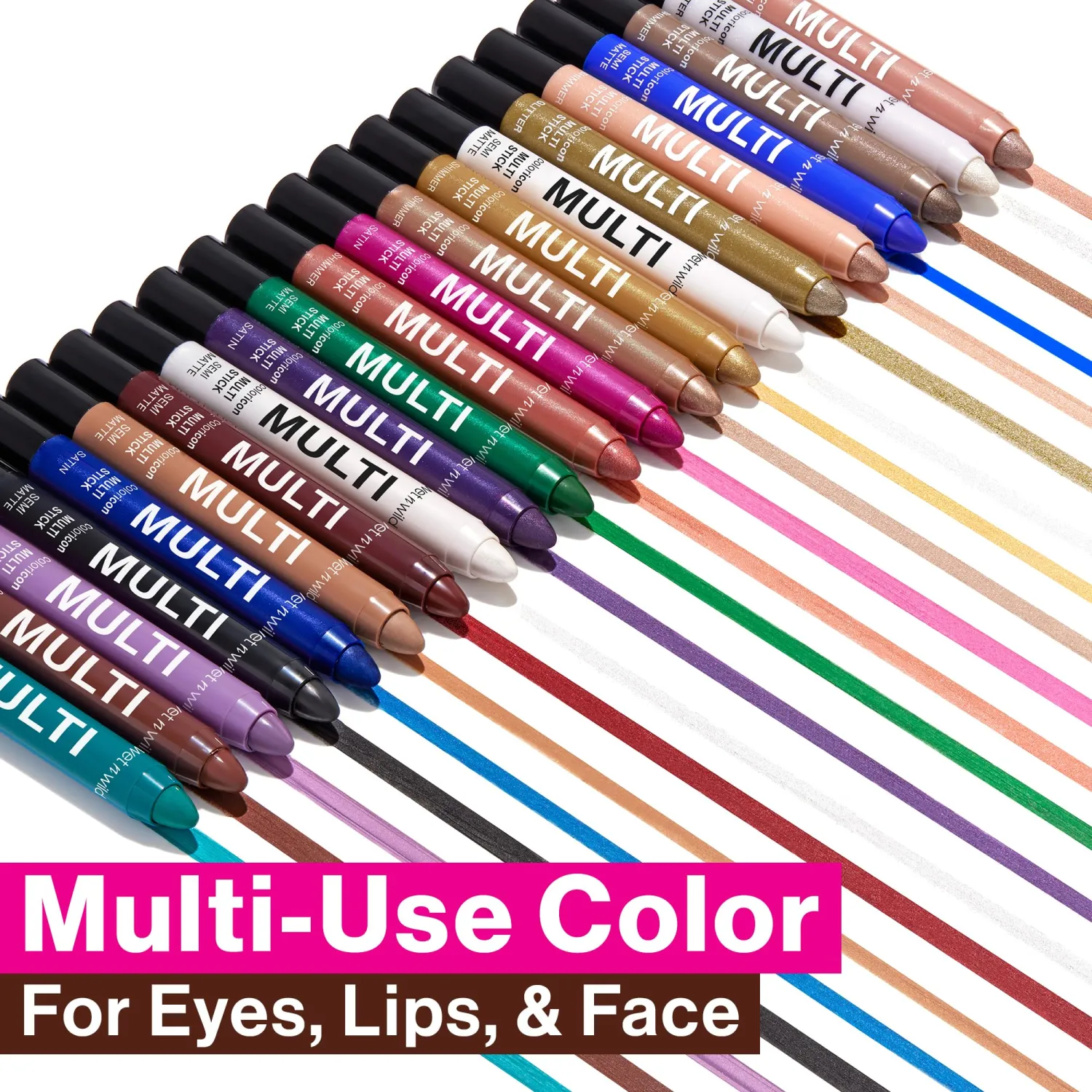wet n wild Color Icon Cream Eyeliner Eyeshadow Multi-Stick, Moisturizing, Nourishing Velvety Cream-to-Powder Buildable & Blendable Formula, Cruelty-Free & Vegan - Cheat Day