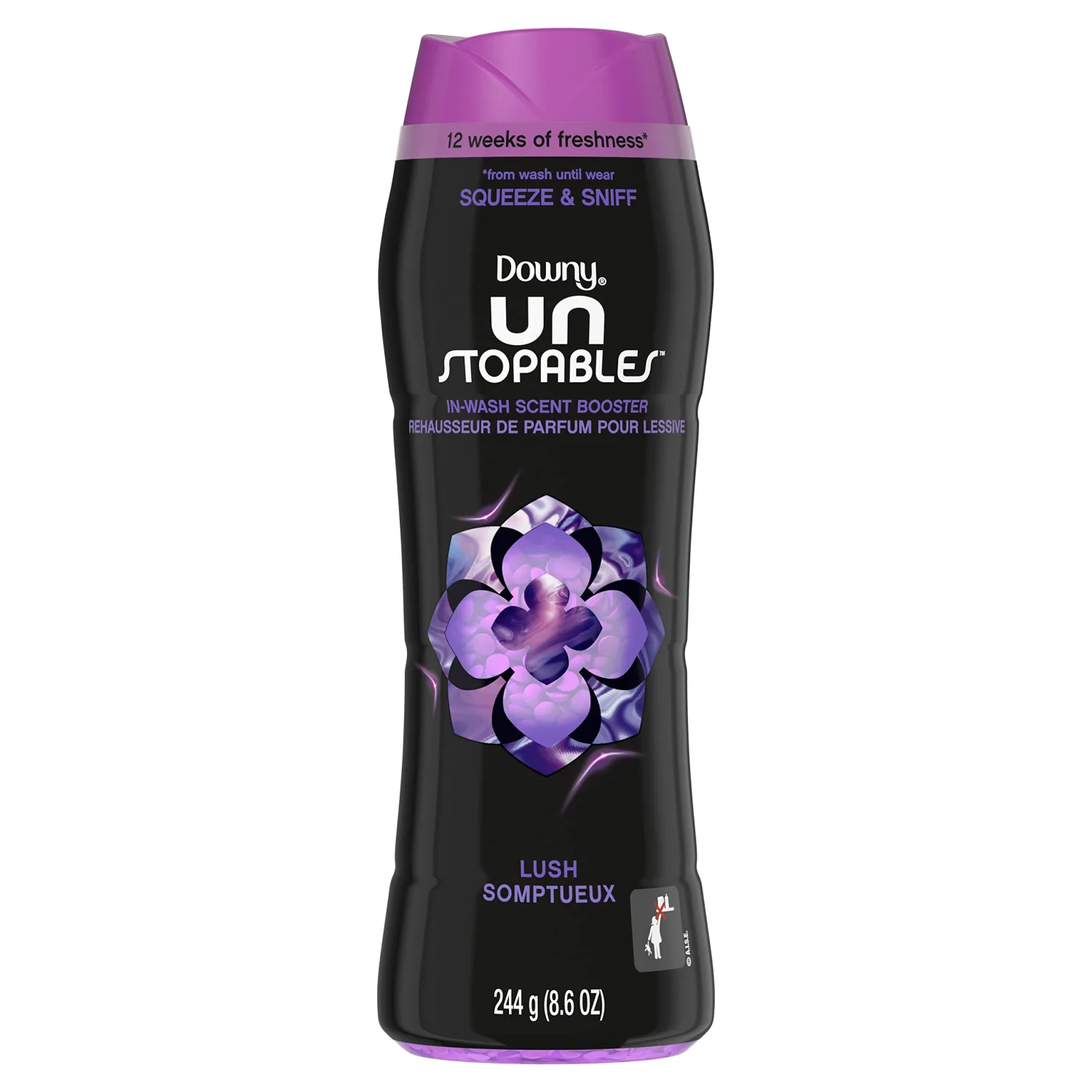 Downy, Unstopables In-Wash Scent Booster Beads - Lush, 8.6 Fl Oz