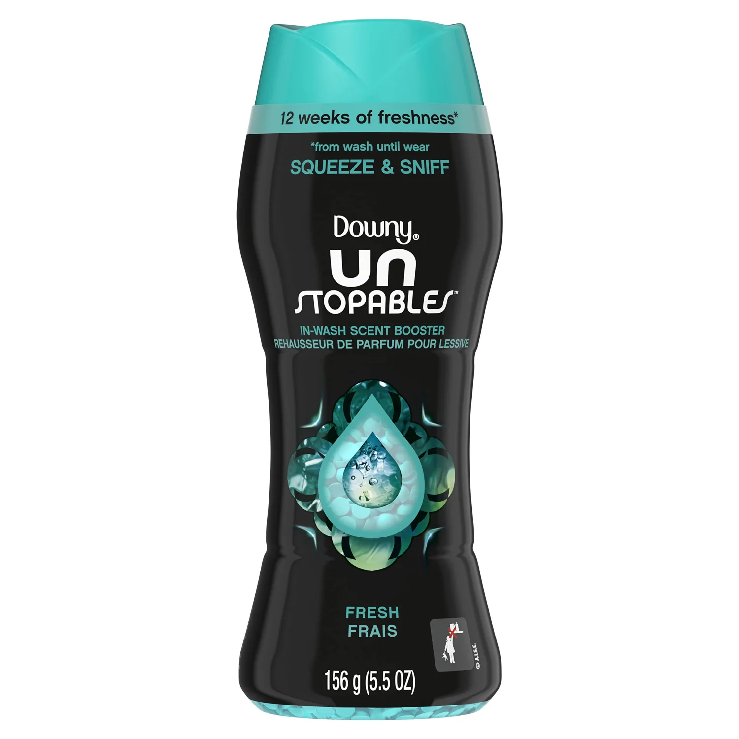 Downy, Unstopables in-Wash Scent Booster Beads Fresh, 5.5 Ounce