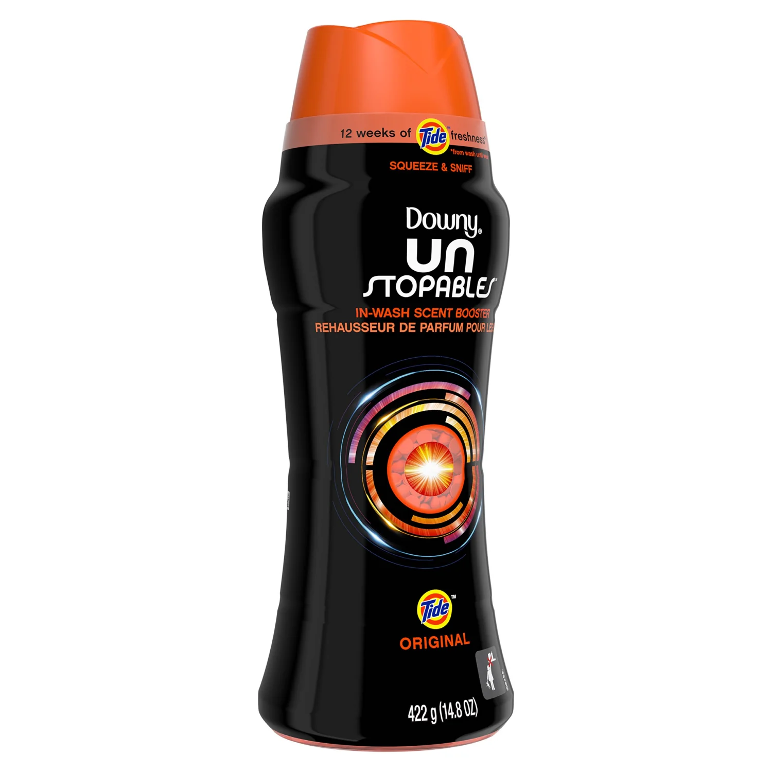 Downy Unstopables In-Wash Scent Booster Beads with Tide Original Scent, 14.8 oz