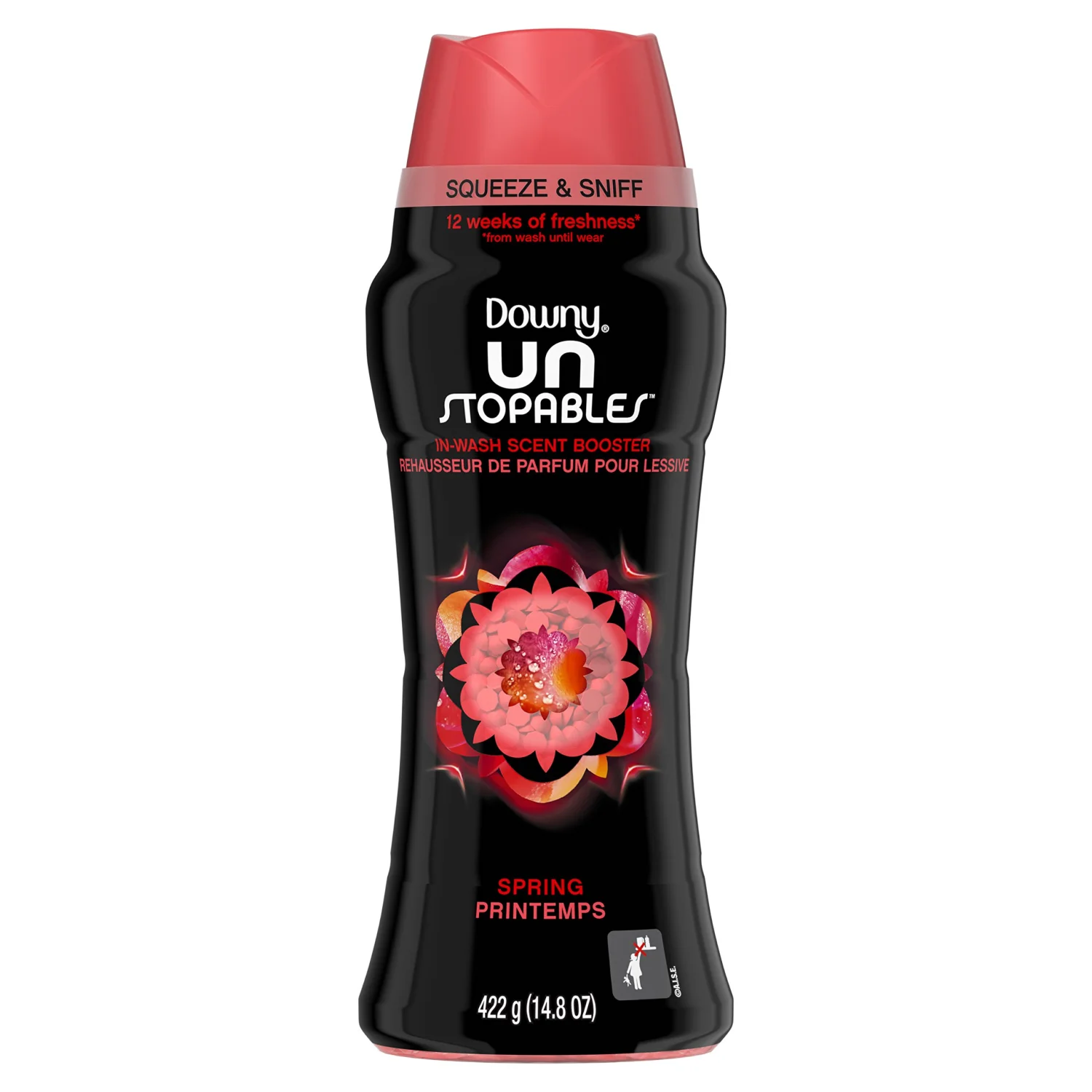 Downy Unstopables In-Wash Scent Booster Beads, SPRING, 14.8 oz