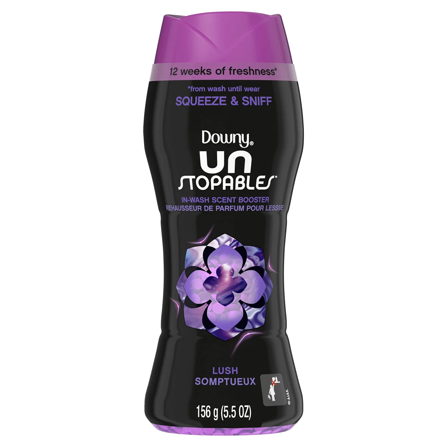 Downy, Unstopables In-Wash Scent Booster Beads, Lush, 5.5 Ounce