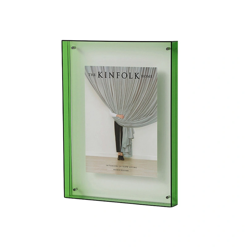 Acrylic Picture Frame Wall Mount Clear Photo Frame Floating Frame 