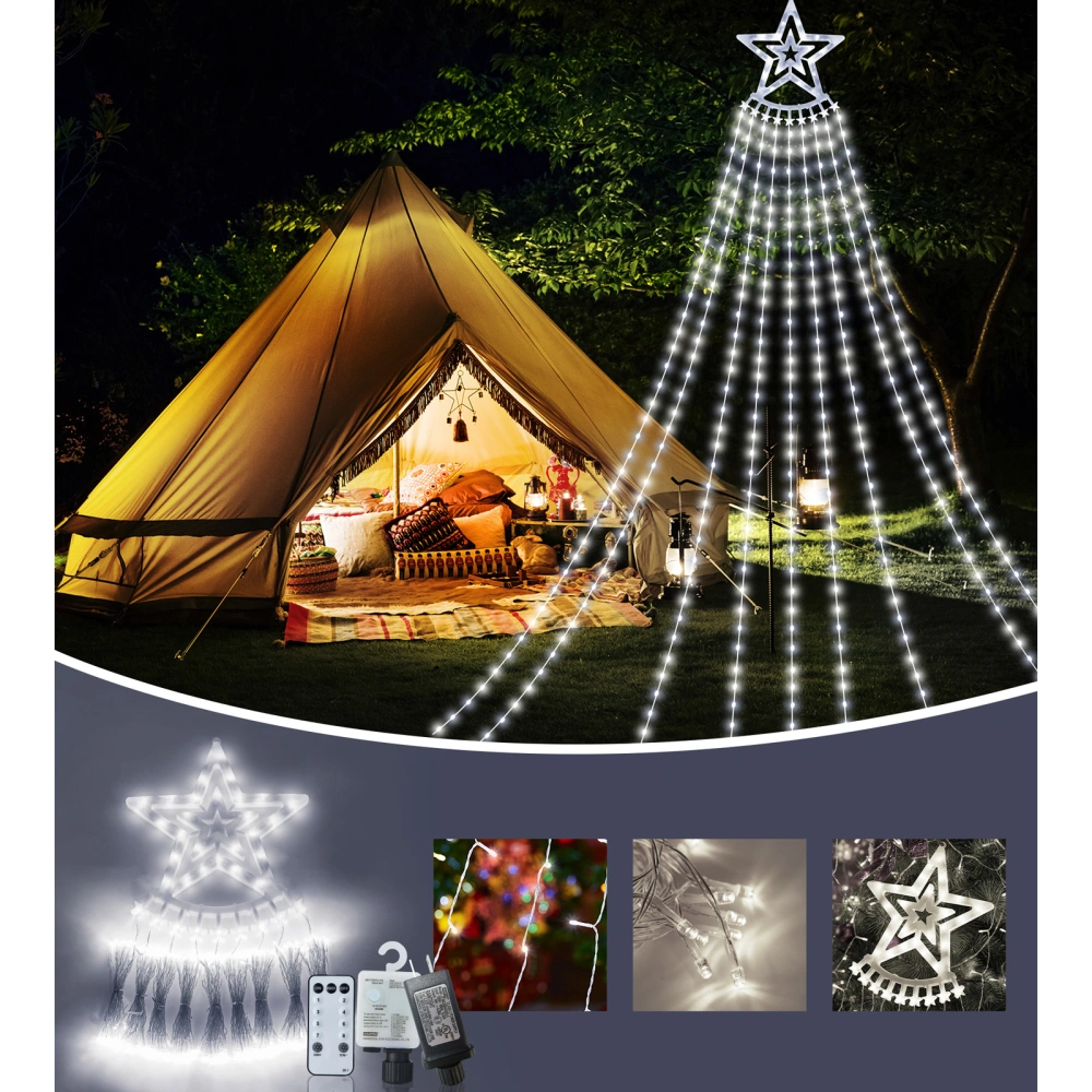 Household Star String Lights, Christmas Tree Decorative Light Strings