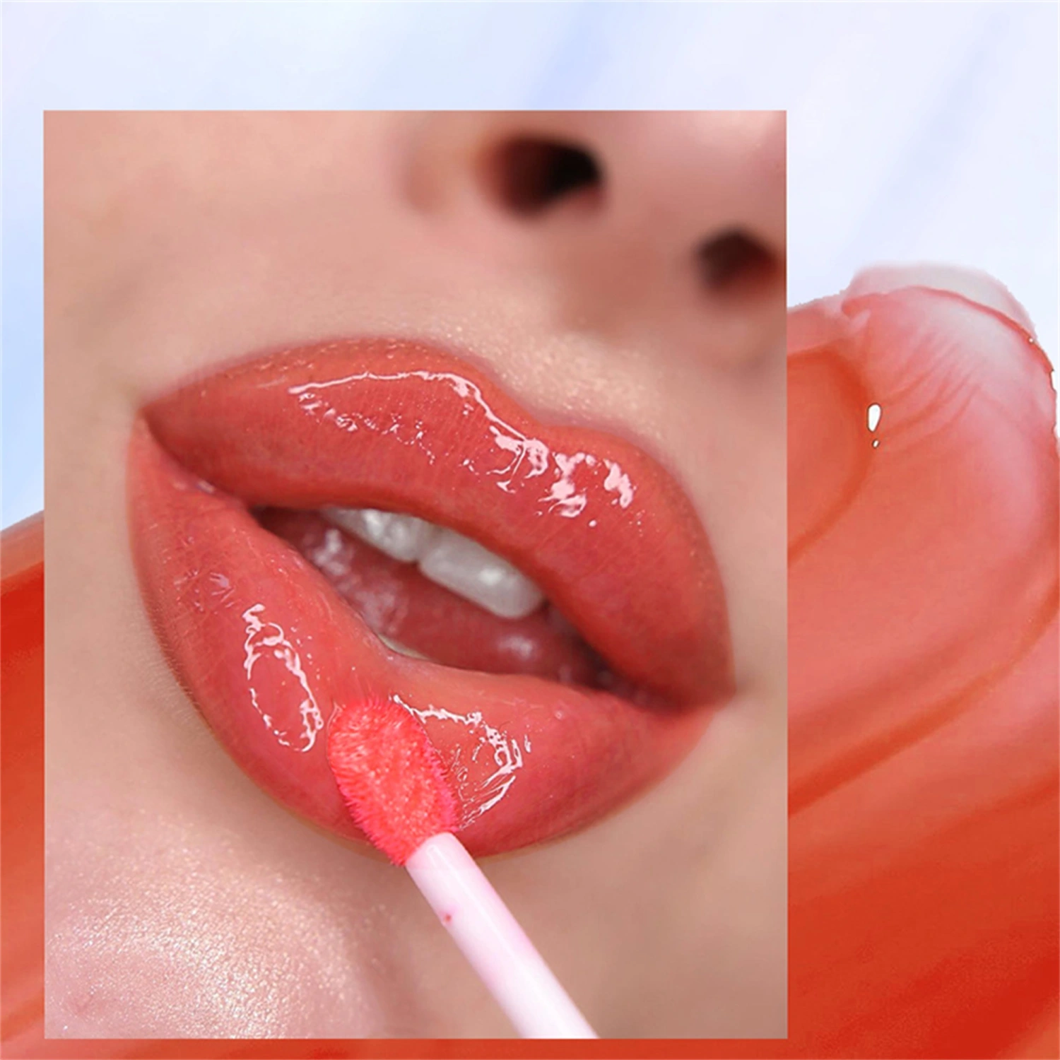 Hydrating Lip Glow Oil, Moisturizing Lip Oil Gloss, Plumping Lip Gloss