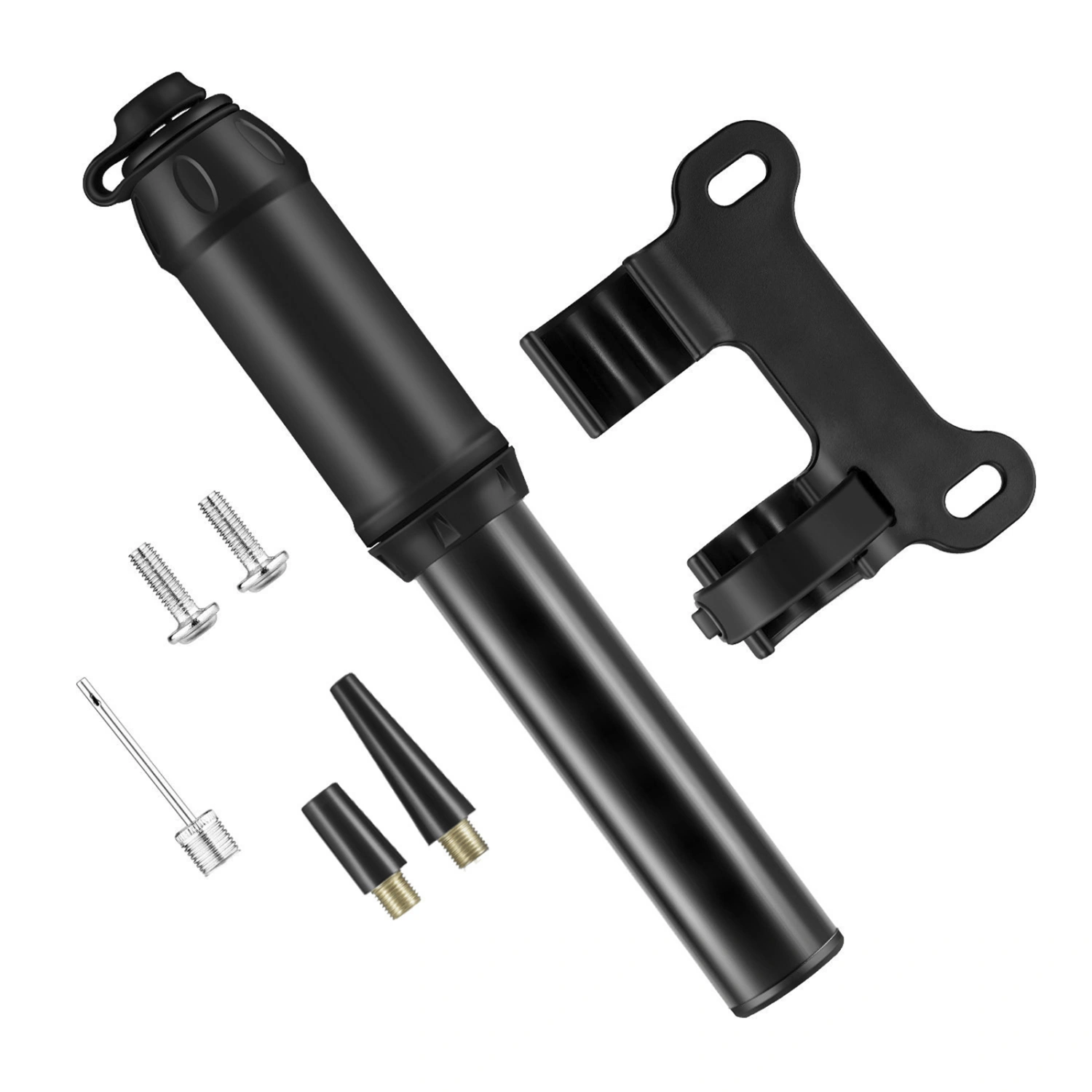 Mini Bike Pump High Pressure Bicycle Tire Pump Fits Presta Schrader 