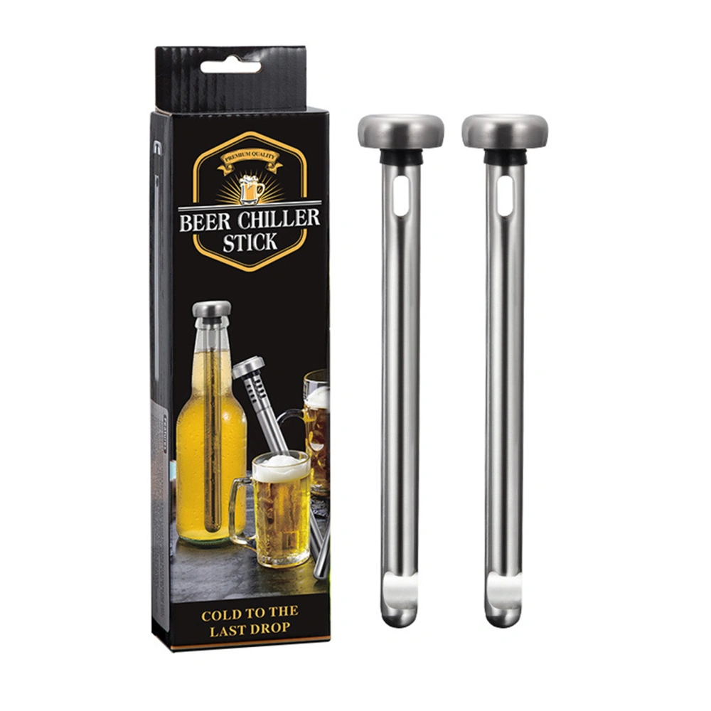 Beer Chiller Sticks Stainless Steel Beverage Chiller Cooling Sticks