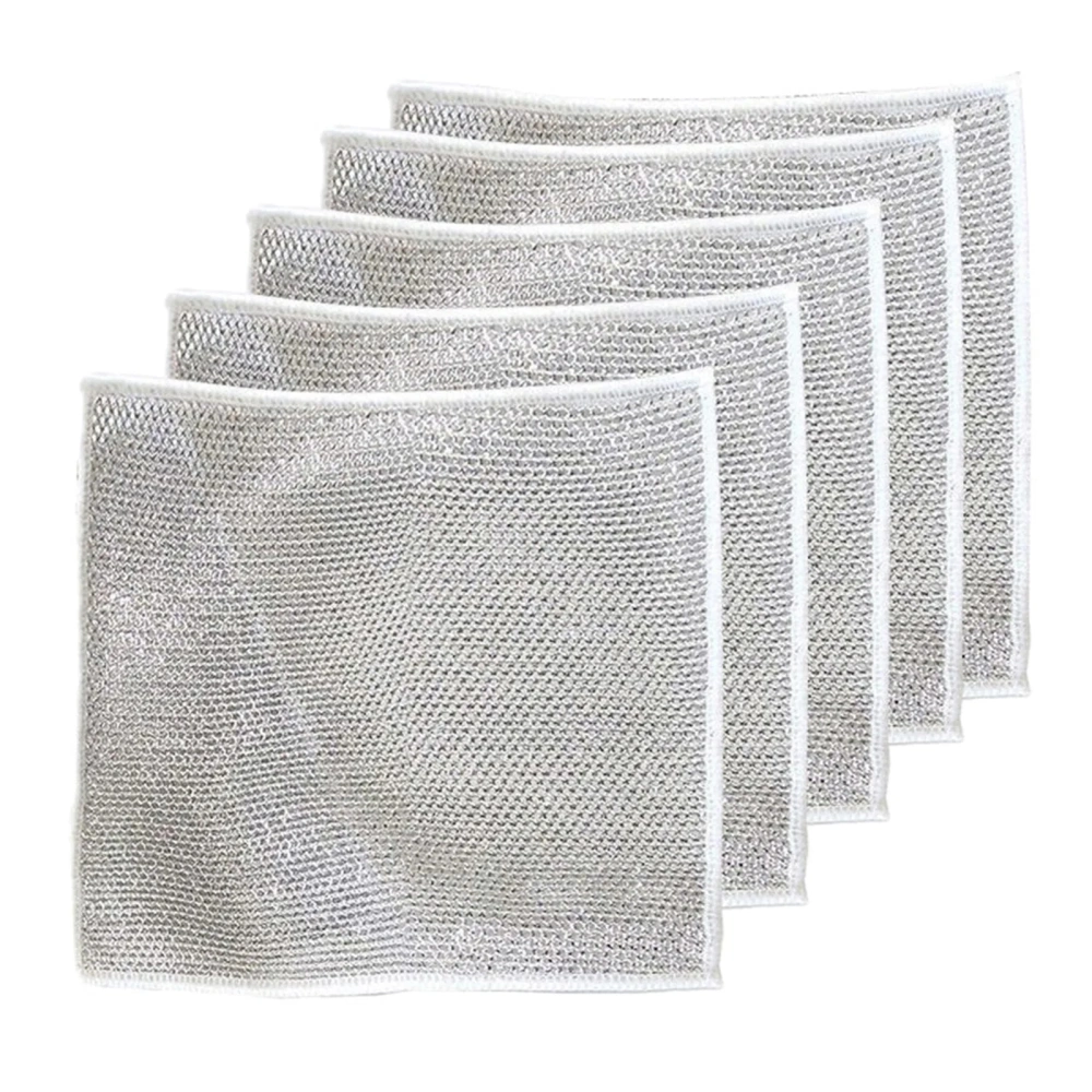 Multifunctional Non-Scratch Wire Dishcloth Wire Dishwashing Rag