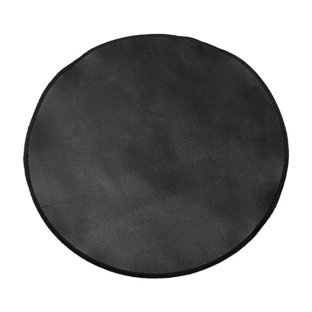 Round Fireproof Mats for Under Grill, Portable Fire Pit Mats for BBQ