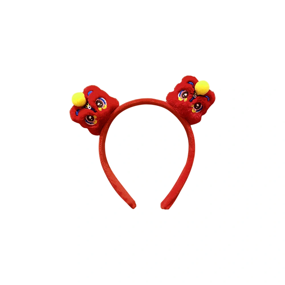 Dragon Headband, Novelty Plush Dragon Chinese New Year Hairband 