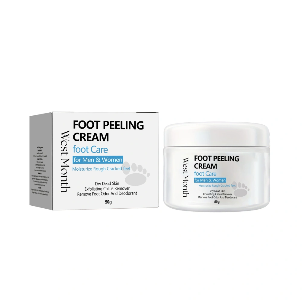 Foot Peeling Cream, Moisturizing Foot Cream for Dry Cracked Heels