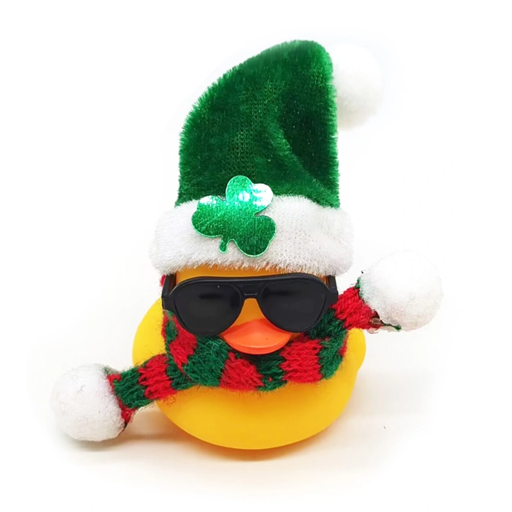 Irish DIY Car Duck Ornament Ireland Festival Duck Car Dashboard Decor