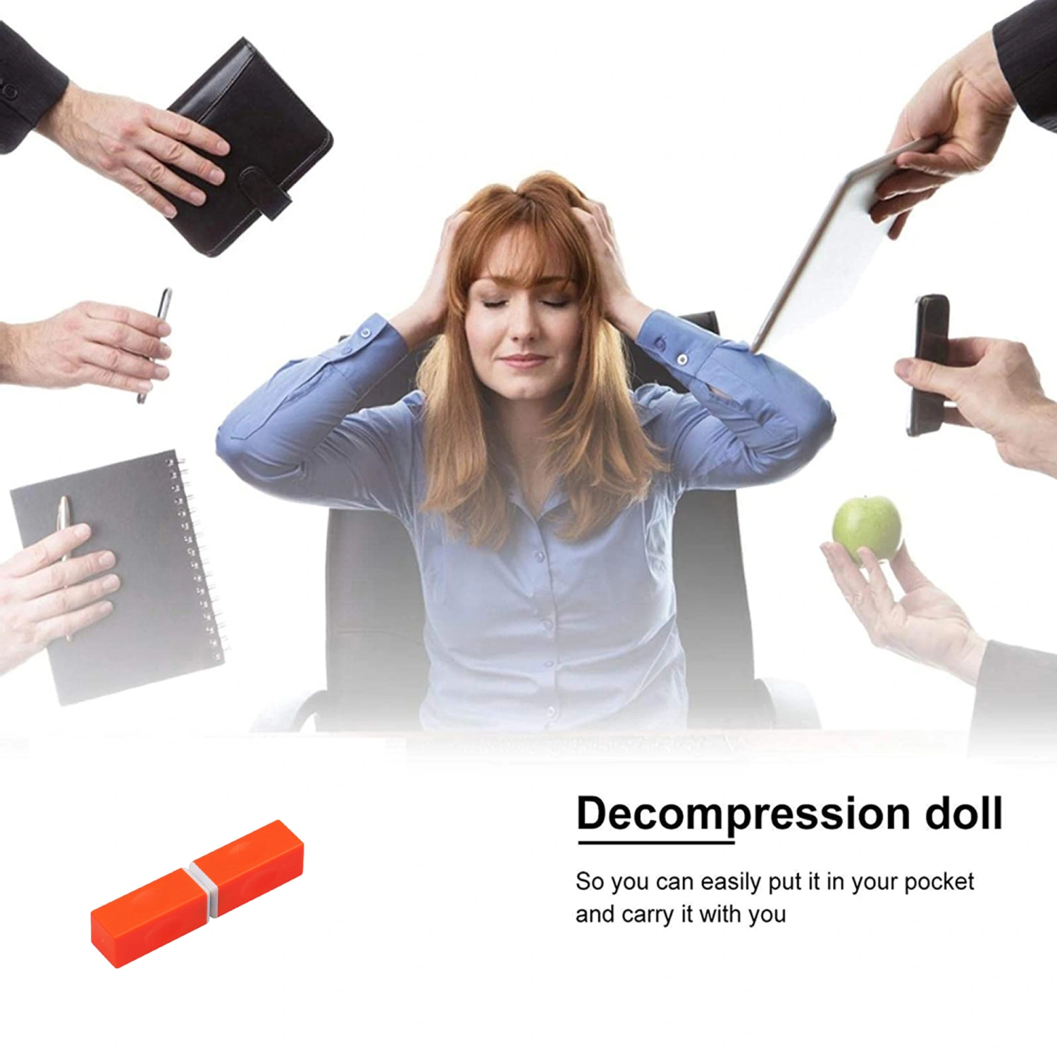 Magnetic Blocks, Colorful Stress Relief Toy Portable Fidget Toy