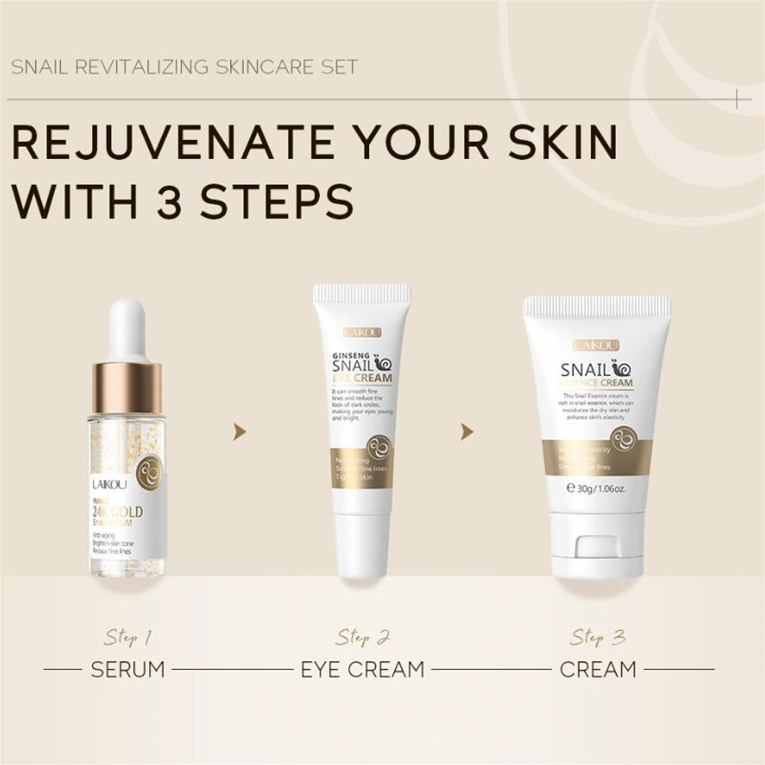 Eye Cream Essence for Dark Circles Anti-Wrinkle Moisturizing 