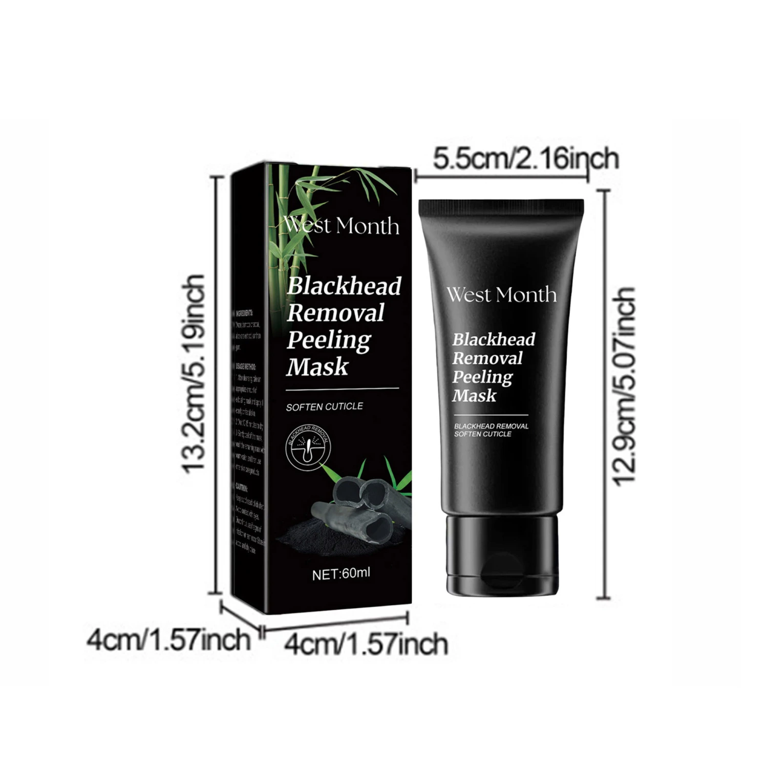 Blackhead Remover Mask Deep Pore Cleaner Peel off Facial Mask for Nose