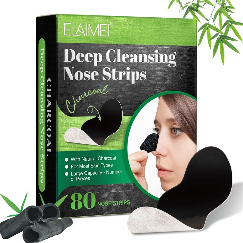 80pcs Blackhead Remover Strip, Deep Cleaning Nose Patch For Blackheads