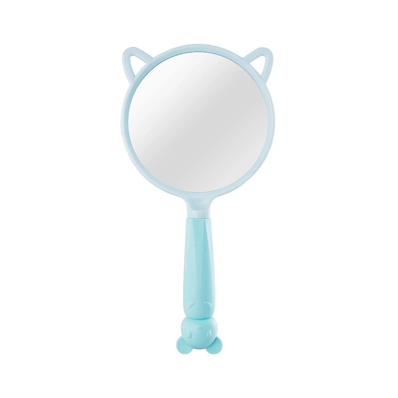 Handheld Mirror, Cute Mouse Rabbit Portable Lightweight Makeup Mirror