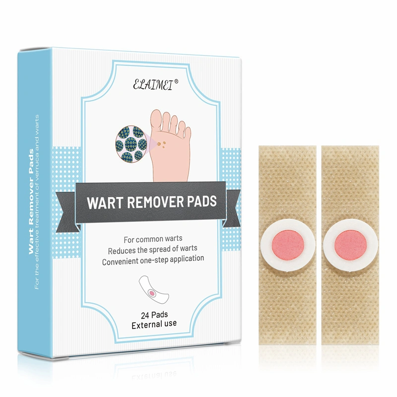 24 Pcs Wart Remover Pads for Foot Relieve Pain Foot Care Corns Pads