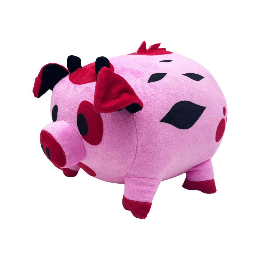 Pink Pig Plush Toy Cute Fat Pig Stuffed Animal Soft Hugging Pillow