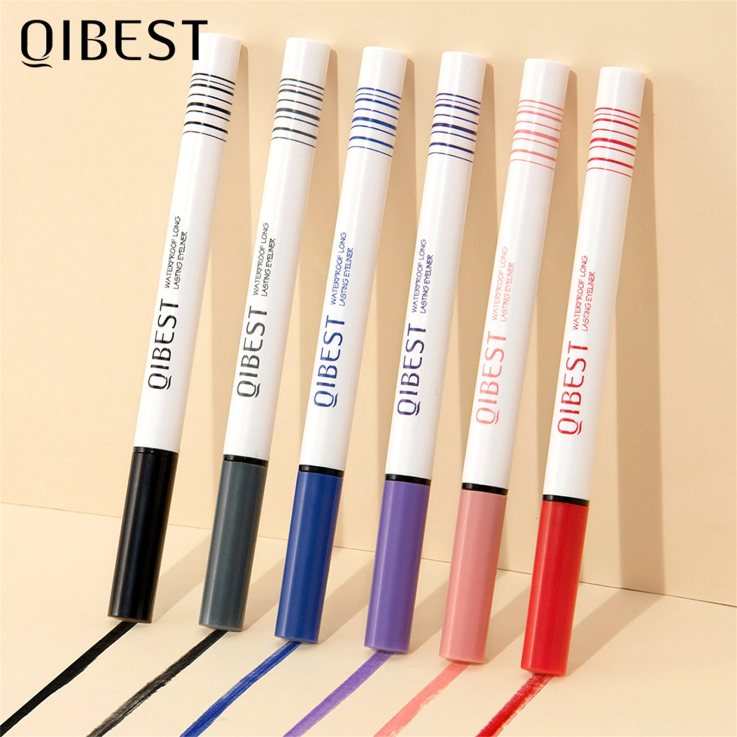 Colorful Liquid Eyeliner Set 12 Color Waterproof Matte Eyeliner Pencil
