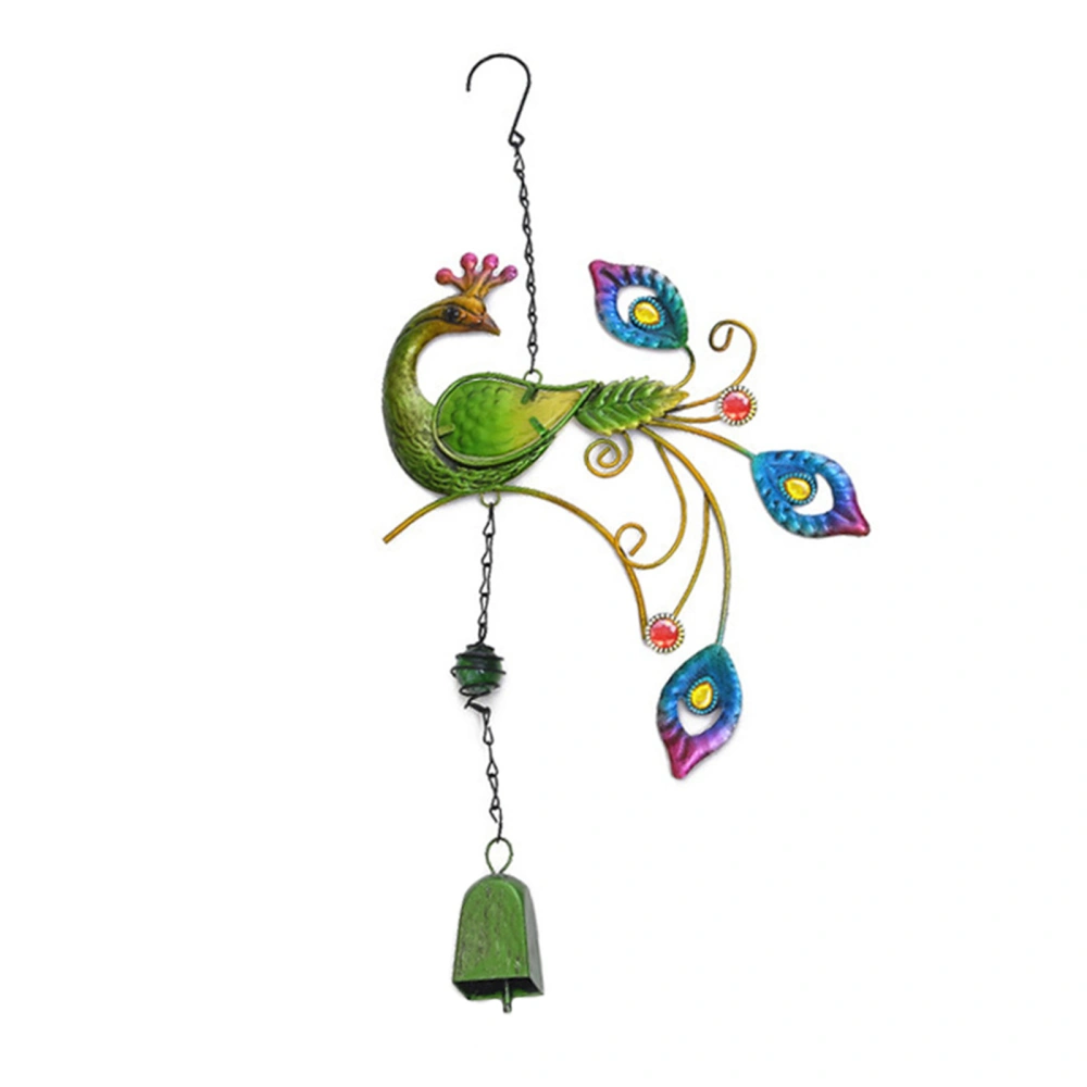 Wind Chime, Peacock Bell Wind Chimes Hanging Outdoor Decorations