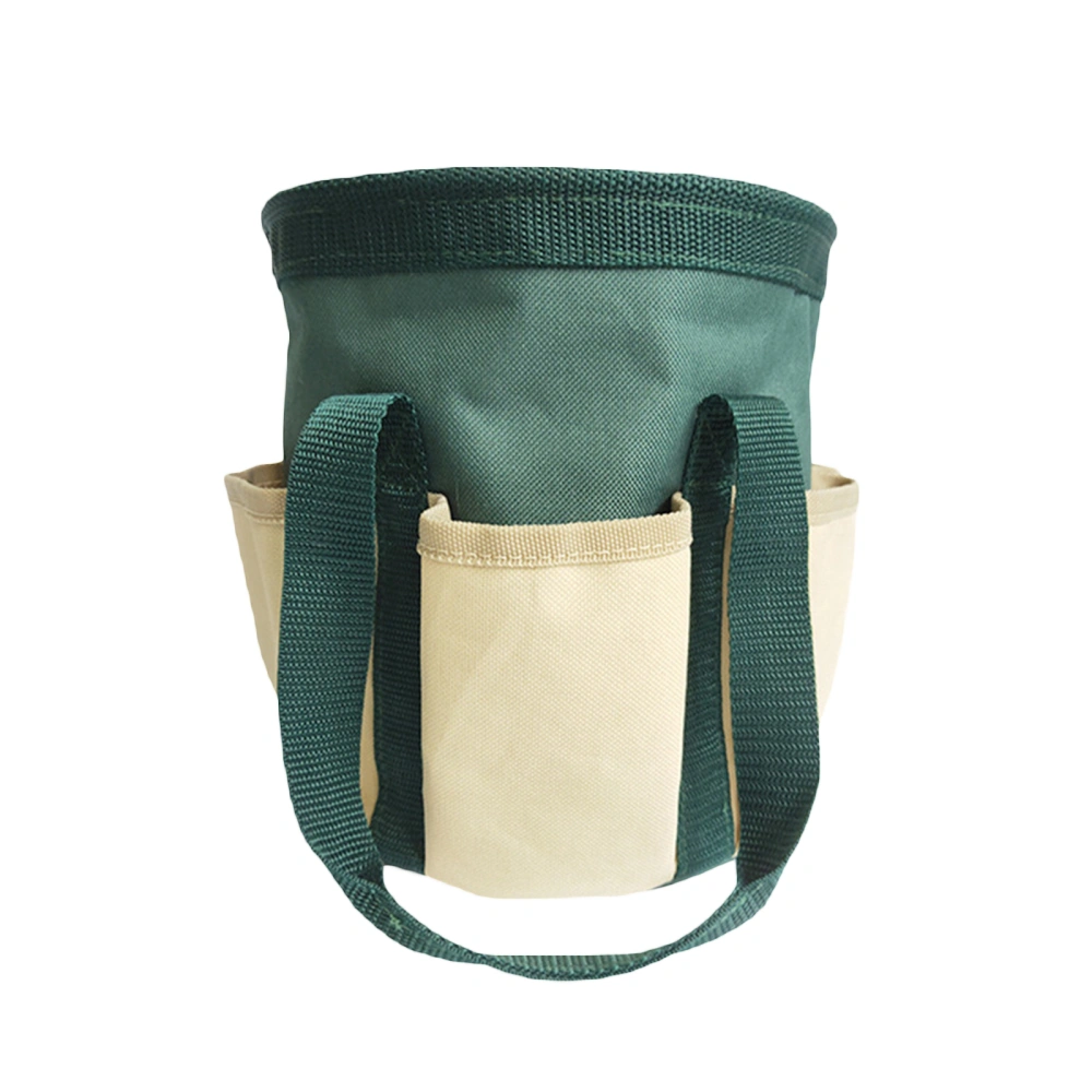 Garden Tool Bag Bucket Tool Organizer Bag Holder with 6 Pockets