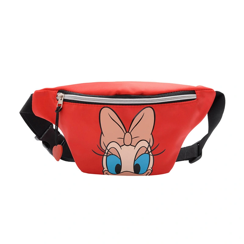 Cartoon Sling Bags Fashion Chest Crossbody Bags Zipper Hiking Daypack