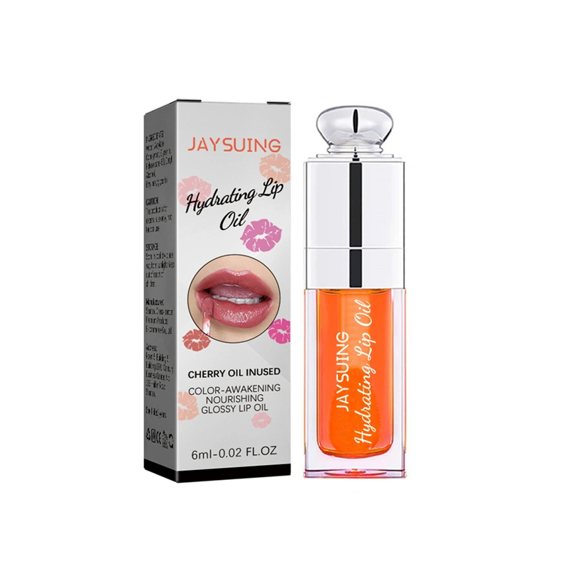 Hydrating Lip Oil Moisturizing Lip Glaze Plumper Tinted Lip Glow Oil