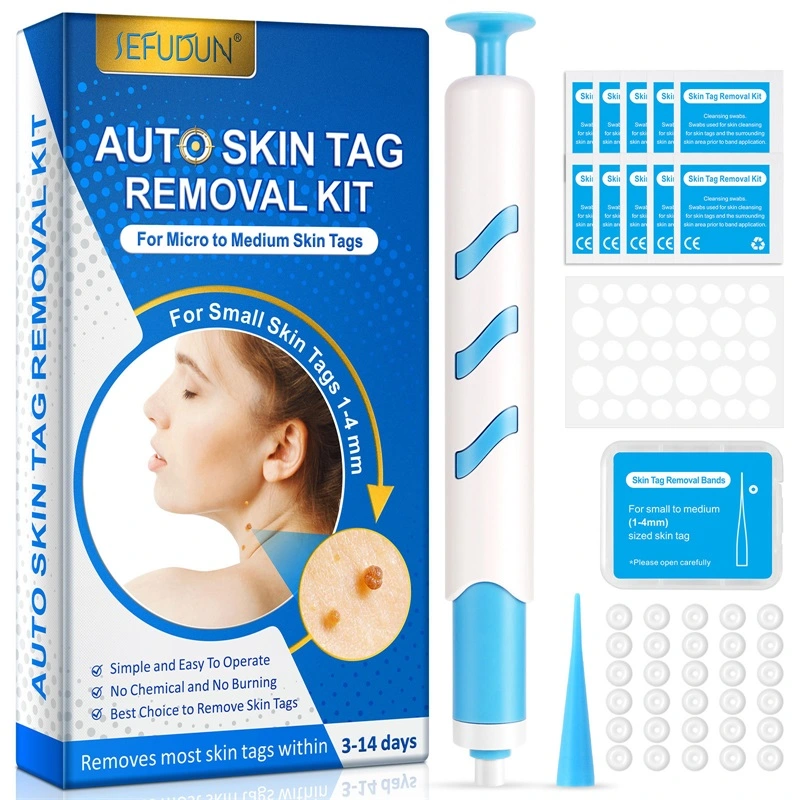 Skin Tags Removal Kit Skin Repair Patches Wart Removal Bands 